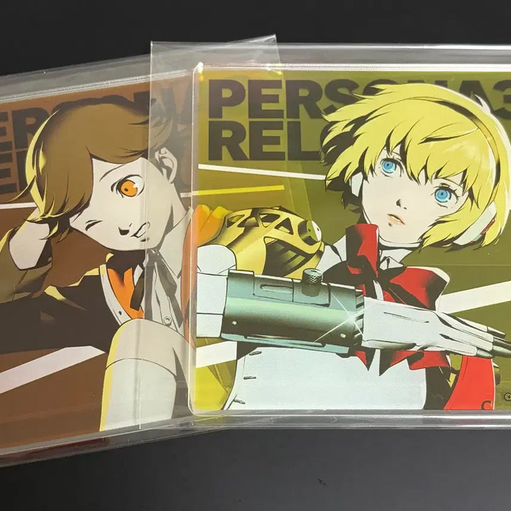[BUNJANG] Persona 3 Reload Aegis &amp; Amada Ken Acrylic Coaster / 페르소나3 리로드 아이기스&amp;아마다 켄 아크릴 코스터