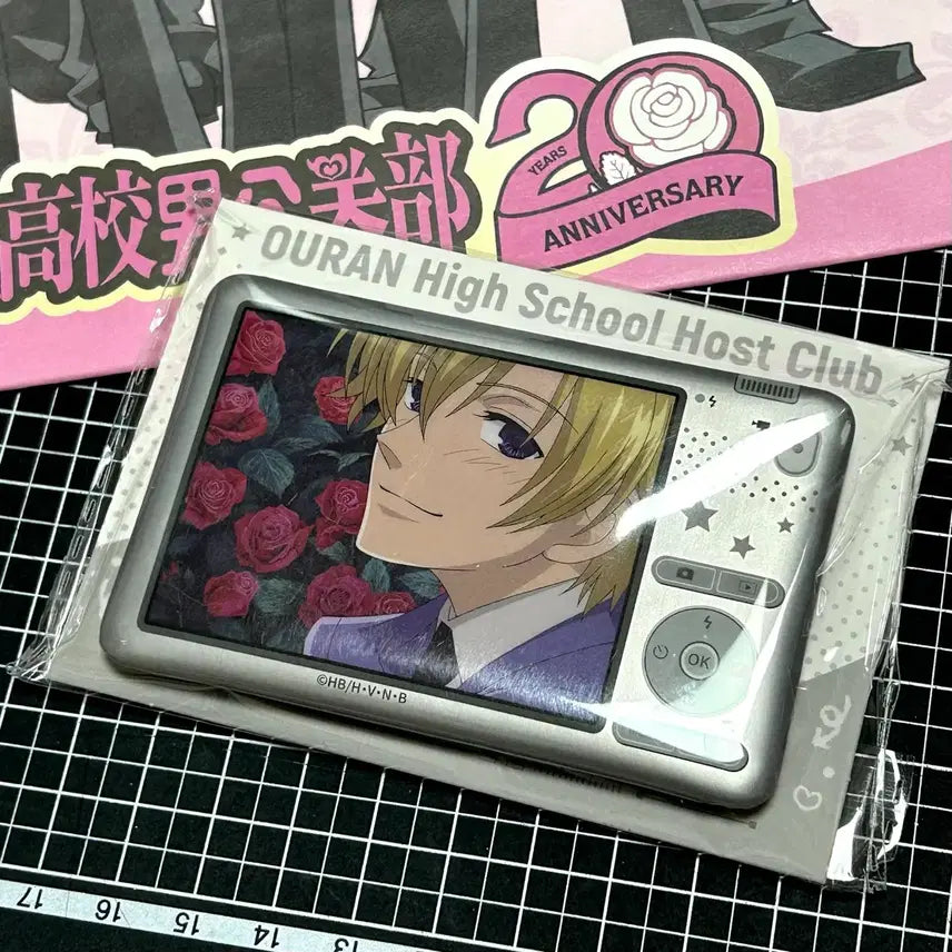 [BUNJANG] Ouran High School Host Club Tamaki Deka Badge / 오란고교 20주년 팝업 타마키 디카 뱃지