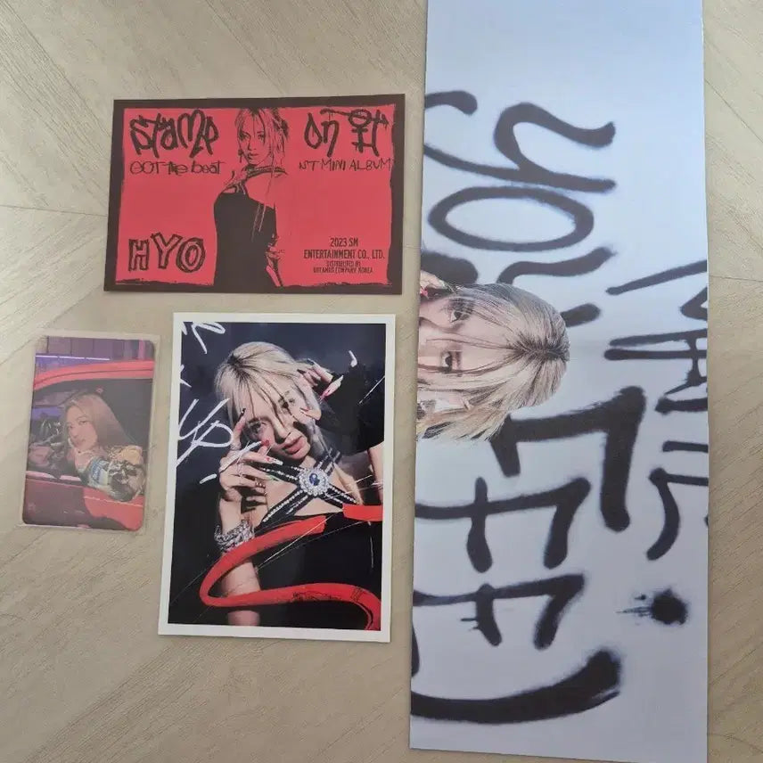 [BUNJANG] Girls On Top Hyoyeon Photocard &amp; Components / [나눔] 갓더비트 효연 포카+구성품