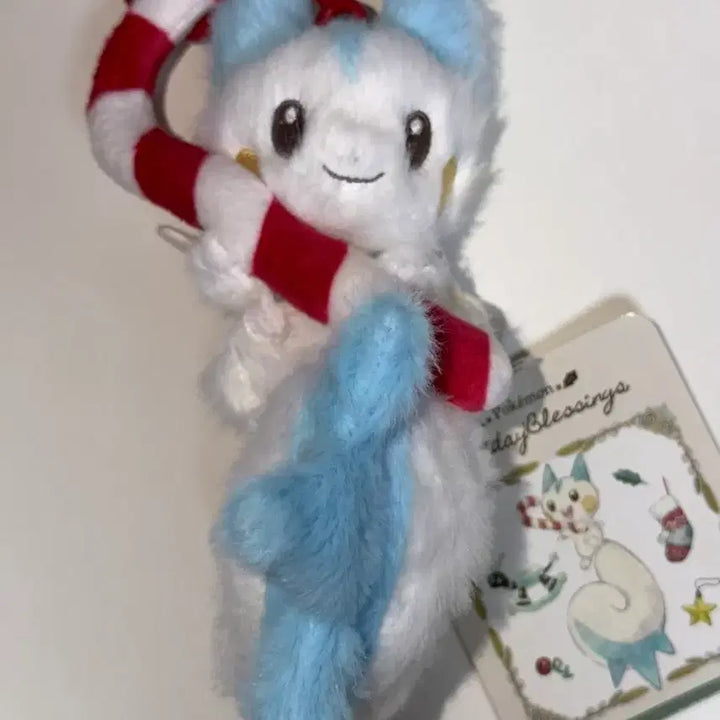 [BUNJANG] Pokemon Holiday Christmas Pachirisu Mascot Plush / 포켓몬 홀리데이 크리스마스 파치리스 마스코트 인형