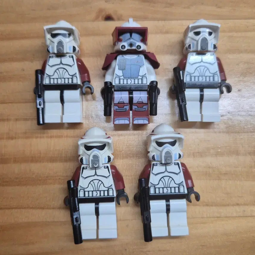 [BUNJANG] LEGO Star Wars ARF Trooper Hammer Troopers 5-Figure Bundle Set / 레고 스타워즈 9488 arf 아크 트루퍼 피규어 5종 일괄판매
