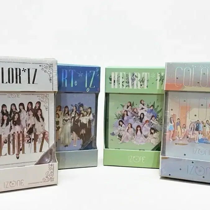 [BUNJANG] IZ*ONE Kino Album 4-Set (Sealed) / 미개봉 아이즈원 키노 앨범 4종 세트