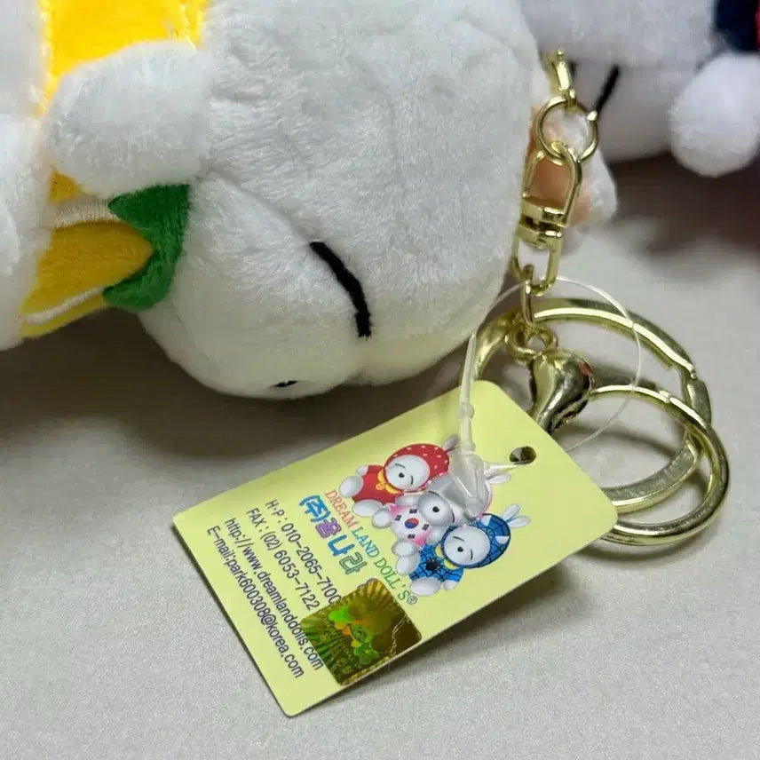 [BUNJANG] Marshmallow Plush Keychain / 마시마로 키링 인형