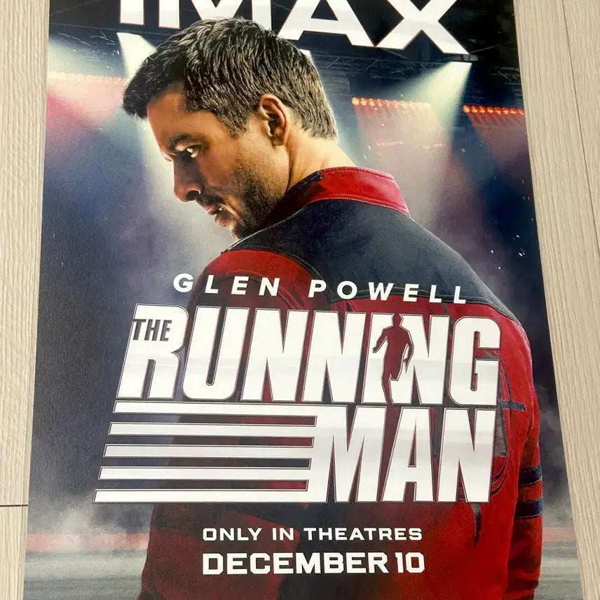 [BUNJANG] Running Man IMAX Poster (A3) - Limited Edition / [초희귀한정판]영화 러닝맨 런닝맨 아이맥스 포스터(A3)