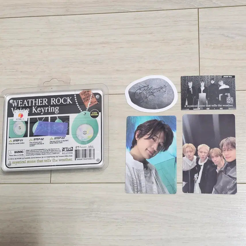 [BUNJANG] SHINee Atmos Weather Rock Ver. Minho Photocard / 샤이니 앨범 애트모스 웨더락 (민호 버전)