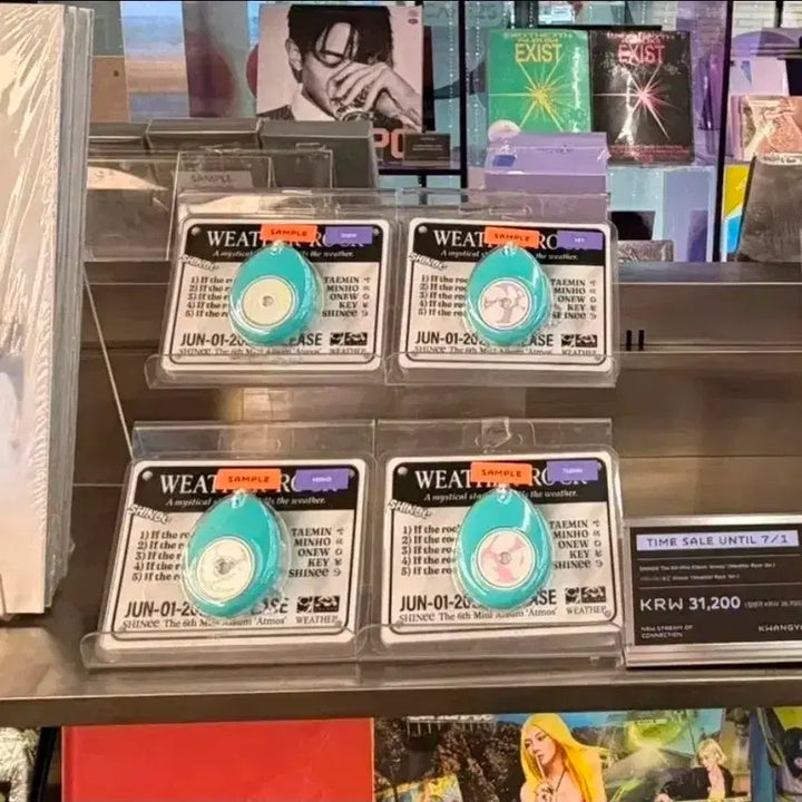 [BUNJANG] SHINee Atmos Weather Rock Ver. Minho Photocard / 샤이니 앨범 애트모스 웨더락 (민호 버전)