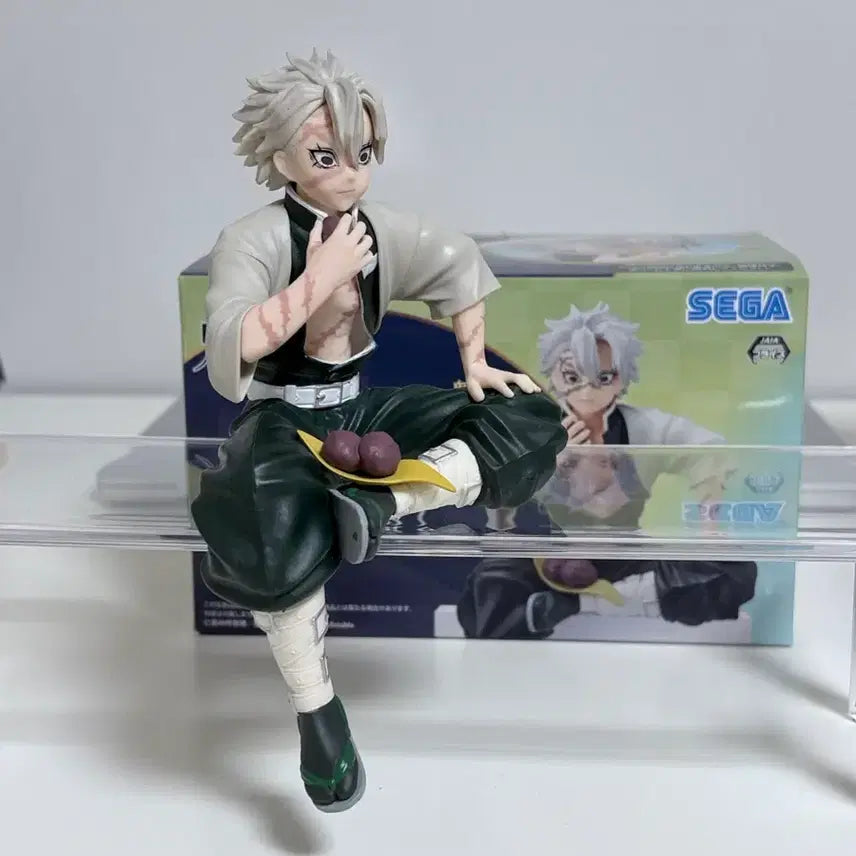 [BUNJANG] Sega Demon Slayer Sanemi Shinazugawa Chokonose Figure (Unsealed) / [개봉] 세가 귀멸의 칼날 초코노세 사네미 피규어