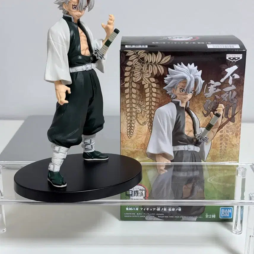 [BUNJANG] Banpresto Sanemi Shinazugawa Unsealed Figure / [개봉] 귀멸의 칼날 반프레스토 사네미 피규어