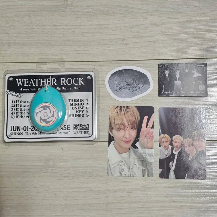 [BUNJANG] SHINee Atmos (Weather Rock Ver.) Onew Album / 샤이니 앨범 애트모스 웨더락 (온유 버전)