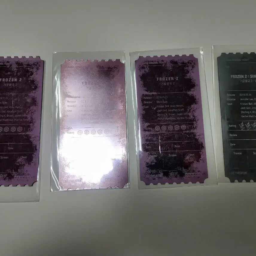 [BUNJANG] Frozen Original Ticket / 겨울왕국 오티 오리지널티켓 판매합니다