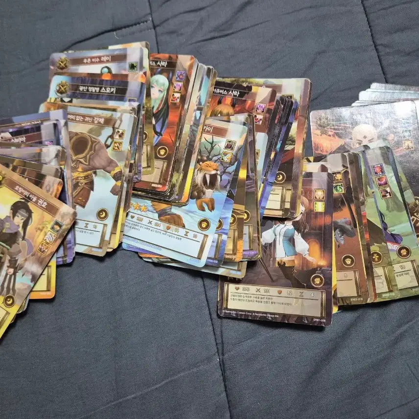 [BUNJANG] Seven Knights Card Collection (Approx. 151 cards) / 세븐나이츠 카드 SN01,02 약 151장