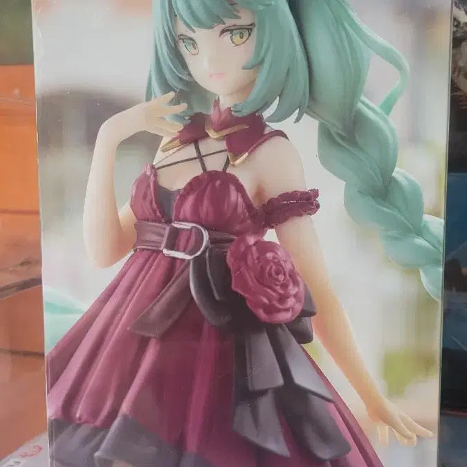 [BUNJANG] FuRyu Hatsune Miku Trio-Try-iT Figure ~Outing Dress·RED ver.~ / 후류(FuRyu)에서 발매한 &