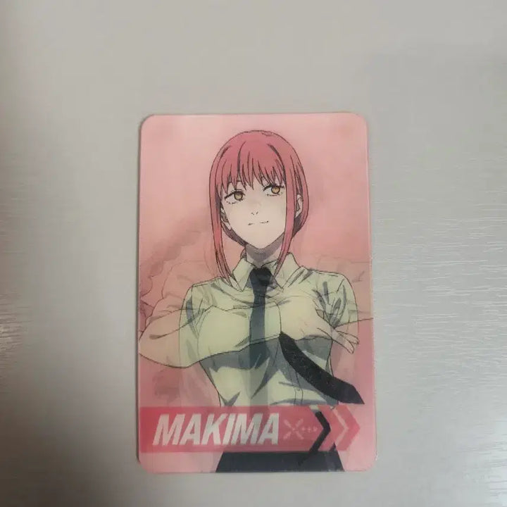 [BUNJANG] Chainsaw Man Makima Lenticular Photocard / 체인소맨 전시회 마키마 렌티큘러 포토카드