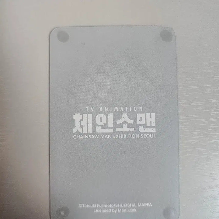 [BUNJANG] Chainsaw Man Makima Lenticular Photocard / 체인소맨 전시회 마키마 렌티큘러 포토카드