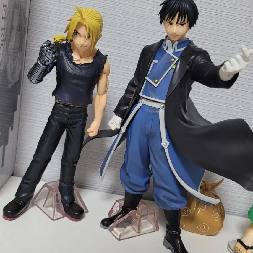 [BUNJANG] Fullmetal Alchemist Roy Mustang &amp; Edward Elric Figure 2-Set / [초특가] 2종세트 제일복권 강철의 연금술사 로이머스탱 에드워드 강연금