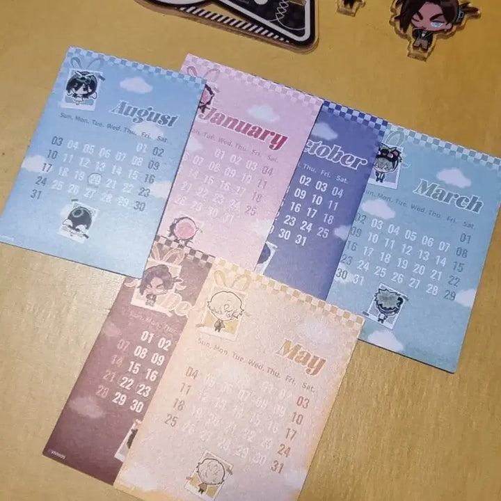 [BUNJANG] A-Stage Luca &amp; Hyunah 2025 Calendar Acrylic / 에이스테 루카&amp;현아 2025 캘린더 아크릴 판매