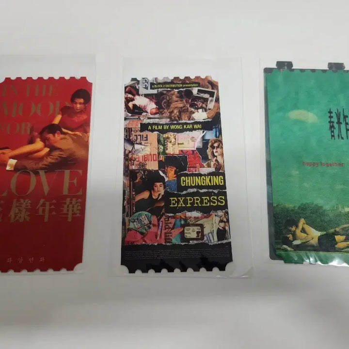 [BUNJANG] Wong Kar-wai In the Mood for Love Chungking Express Happy Together Original Ticket / 왕가위 화양연화 중경삼림 해피투게더 오티 오리지널티켓 판매합니다