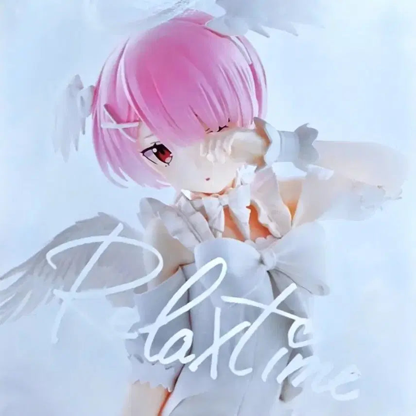 [BUNJANG] Re:Zero Rem Relax Time Sweet Angel Figure (Sealed) / 미개봉)리제로 람 릴렉스 타임 스위트 엔젤 천사