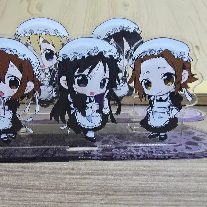 [BUNJANG] K-ON! Group Maid Outfit Acrylic Stand / 케이온 단체 메이드복 아크릴 스탠드 팝니다