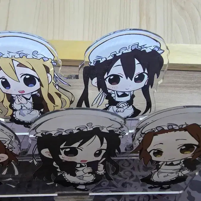 [BUNJANG] K-ON! Group Maid Outfit Acrylic Stand / 케이온 단체 메이드복 아크릴 스탠드 팝니다