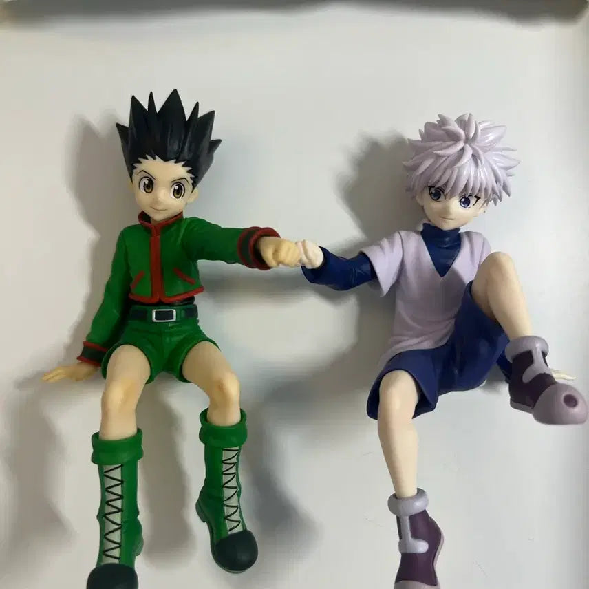 [BUNJANG] Hunter x Hunter Gon &amp; Killua Furyu Noodle Stopper Bundle Set / (택포)헌터헌터 곤 키르아 후류누들스토퍼 일괄판매