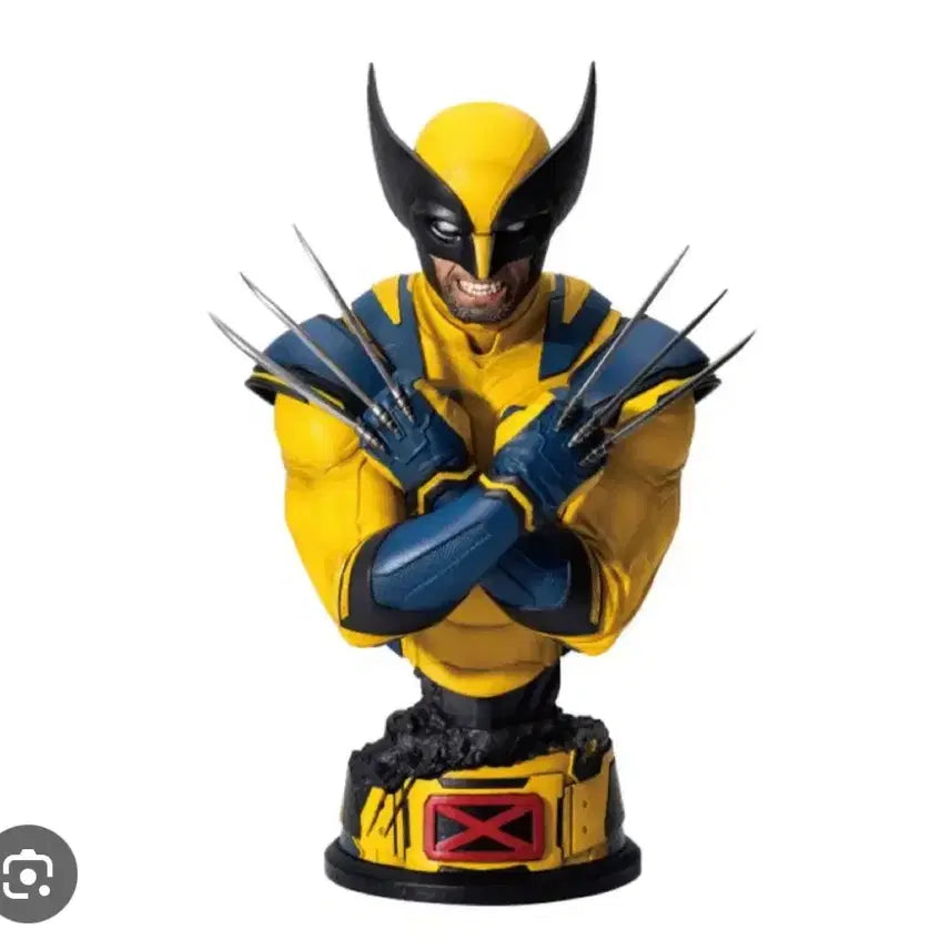 [BUNJANG] Happy Kuji Last One Marvel Deadpool &amp; Wolverine Bust-Up Statue Wolverine / 해피쿠지 라스트원 마블 데드풀 울버린 버스트업 스테츄 울버린