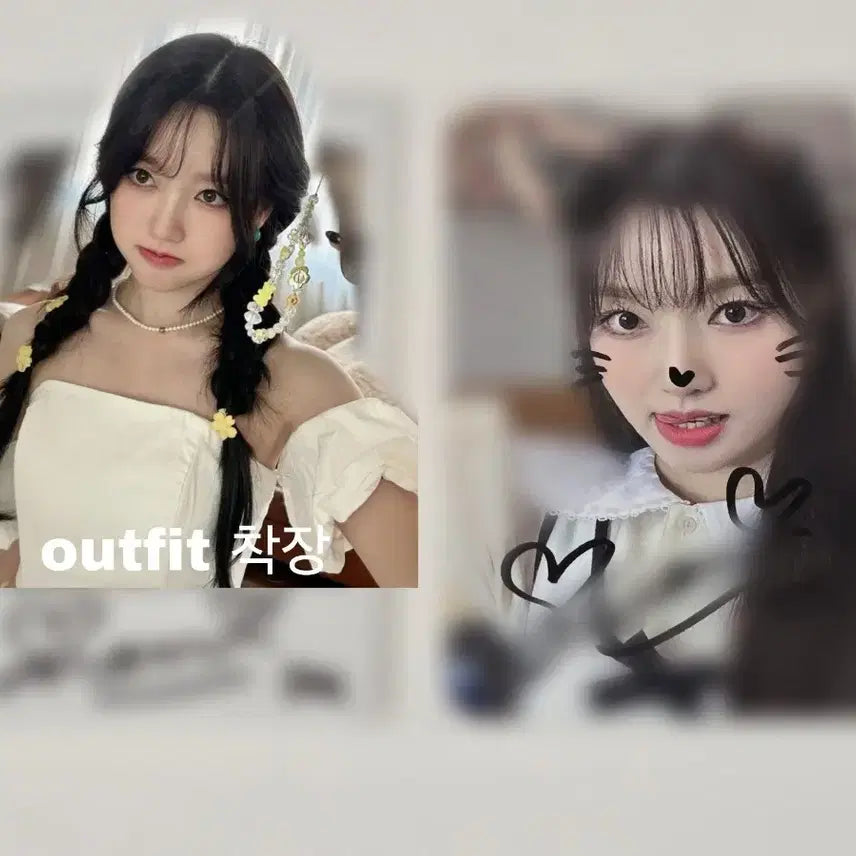 [BUNJANG] LOONA Loossemble Gowon Autographed Polaroid &amp; Photocard Set / !!급전!!이달의소녀 루셈블 고원 싸인폴라 싸인포카 세트