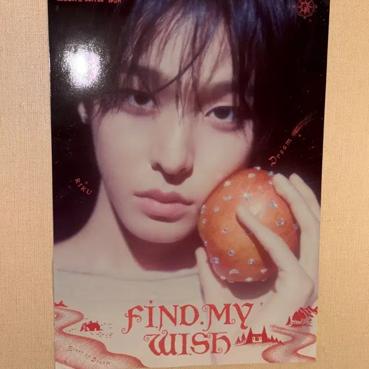 [BUNJANG] NCT WISH Riku Birthday Poster A Type Wish Doll Fan Meeting POB Split Set / 엔시티위시 리쿠 메가커피 생일 포스터 A안 위시돌위시일본팬미팅미공포분철