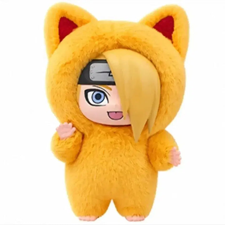 [BUNJANG] Naruto Deidara Kitten Land Plush / Eaki 나루토 키튼랜드 데이다라 피규어 누이