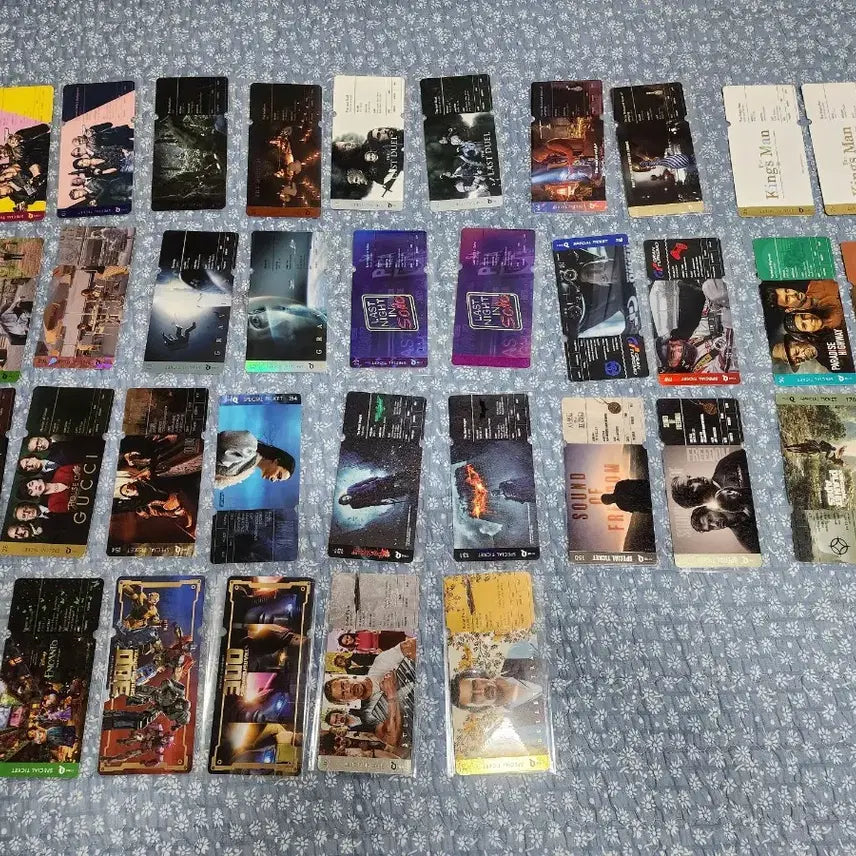 [BUNJANG] CineQ Special Ticket Sticker Set / 오리지널 티켓 X 씨네큐 스페셜 티켓 스티 판매합니다 세트당 2만