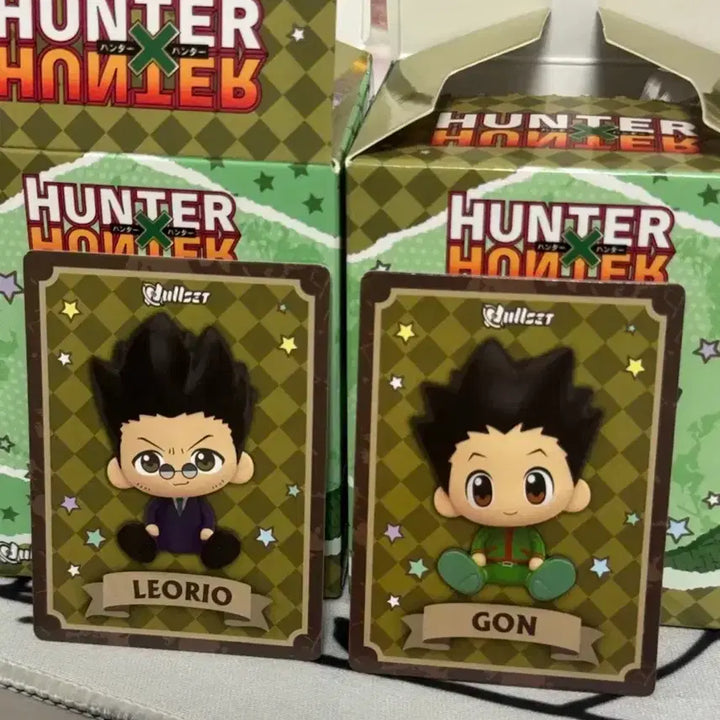 [BUNJANG] Hunter x Hunter Nulset Seated Figures - Gon, Killua, Leorio Bundle / 헌터헌터 [곤,키르아,레오리오] 눌셋 앉은 피규어