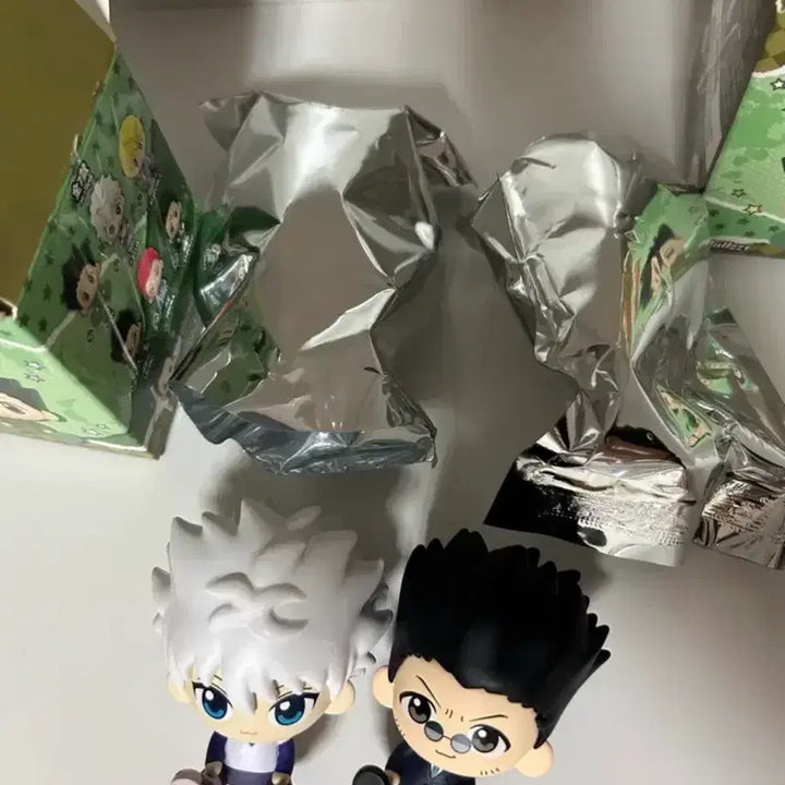 [BUNJANG] Hunter x Hunter Nulset Seated Figures - Gon, Killua, Leorio Bundle / 헌터헌터 [곤,키르아,레오리오] 눌셋 앉은 피규어