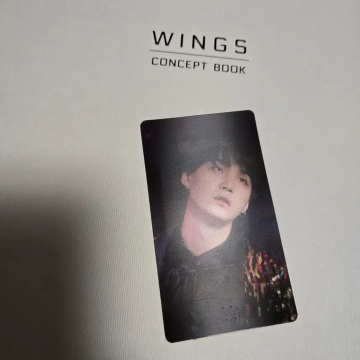 [BUNJANG] BTS Wings Concept Book Suga Photocard Full Set / 방탄 윙즈컨셉북 윤기 포카포함 풀셋양도.  bts