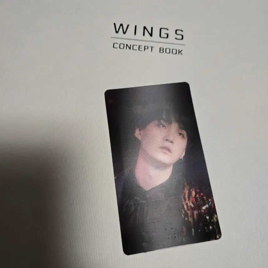 [BUNJANG] BTS Wings Concept Book Suga Photocard Full Set / 방탄 윙즈컨셉북 윤기 포카포함 풀셋양도.  bts