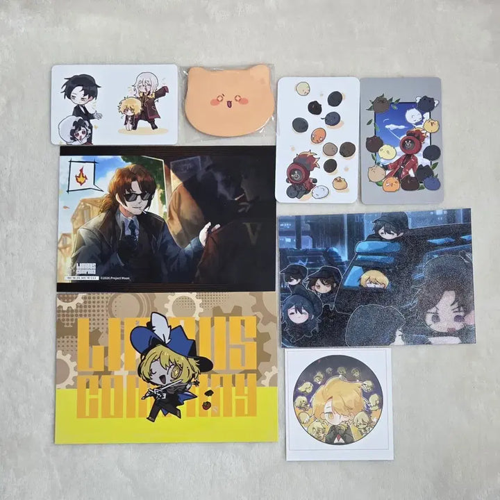 [BUNJANG] Limbus Company Don Quixote Focused Unofficial Goods + Gregor Postcard / 림버스 컴퍼니 돈키호테 위주 비공굿 굿즈 + 그레고르 엽서