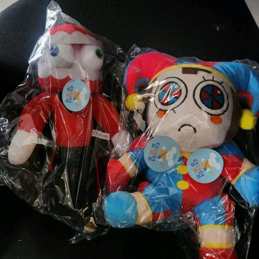 [BUNJANG] Amazing Digital Circus Cain &amp; Pomni Plush / 어메이징 디지털 서커스 케인, 폼니 인형 판매합니다.