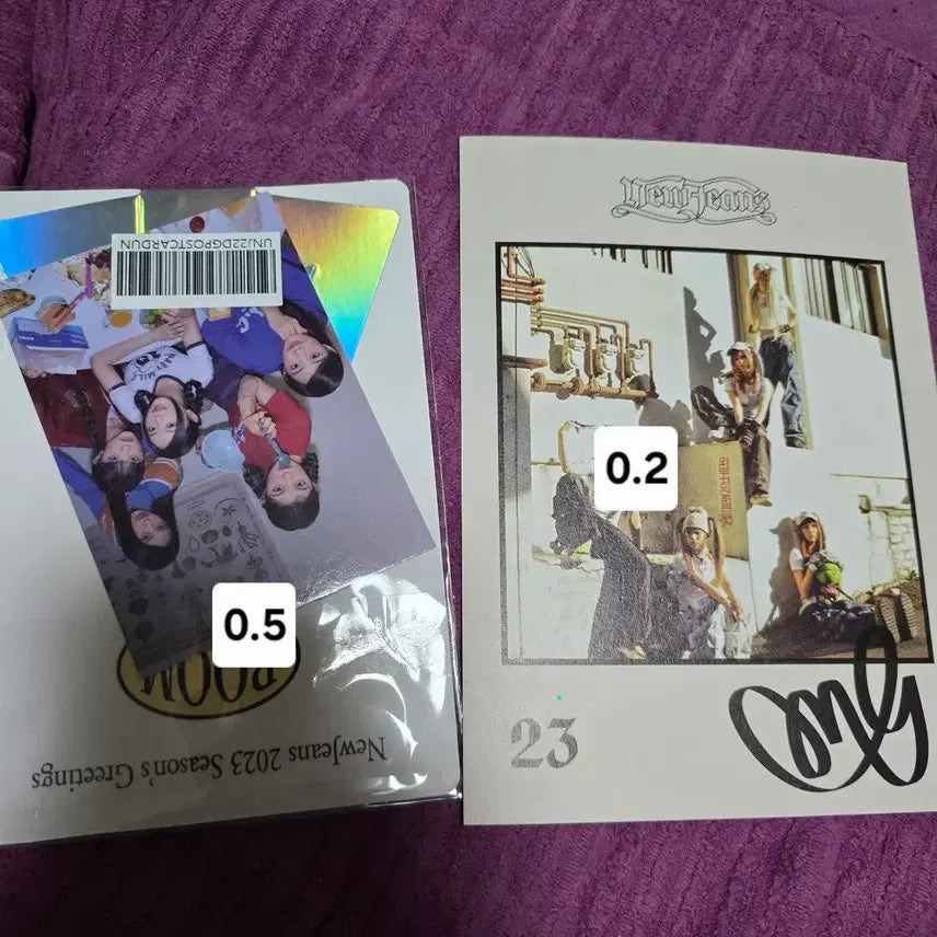[BUNJANG] NewJeans Unsealed Album Official Photocard POB / 뉴진스 개봉 앨범 공방 엽서 포카 특전 미공포 양도