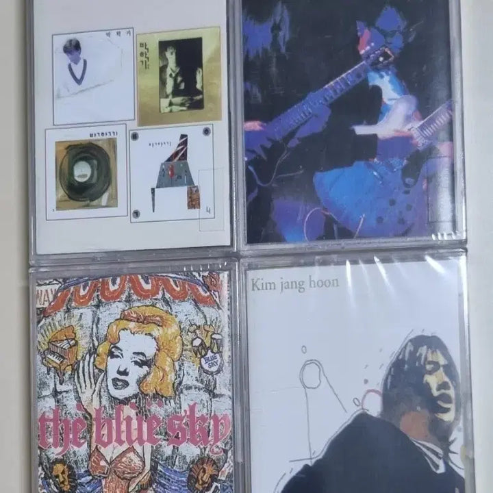 [BUNJANG] Park Hak Ki &amp; Shin Chon Blues "Blue Sky" Kim Jang Hoon Best Album Cassette Tape (Sealed) / 박학기 신촌Blues 푸른하늘 김장훈 베스트 앨범 (미개봉 카세트테이프)