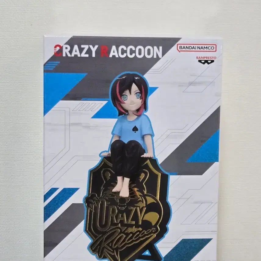 [BUNJANG] Bandai Namco Crazy Raccoon Uruka Figure (Sealed) / (미개봉) 크레이지 라쿤 우루카 피규어