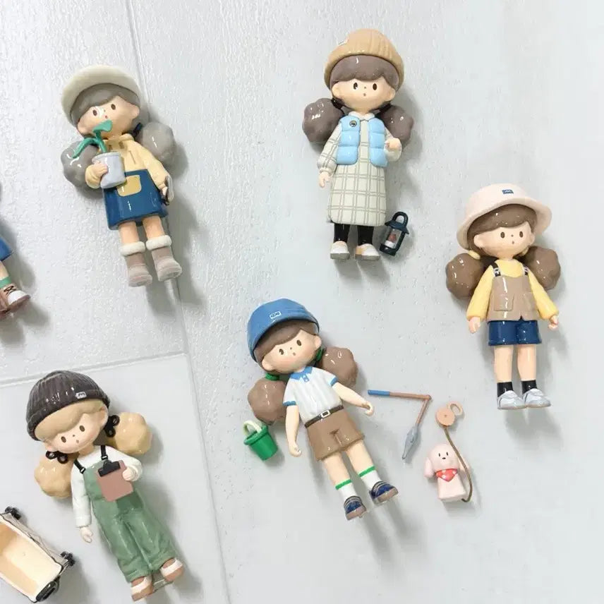 [BUNJANG] Molinta Camping Vlog Series Set of 9 Figures / 몰린타 캠핑 브이로그 시리즈 9개 세트 판매