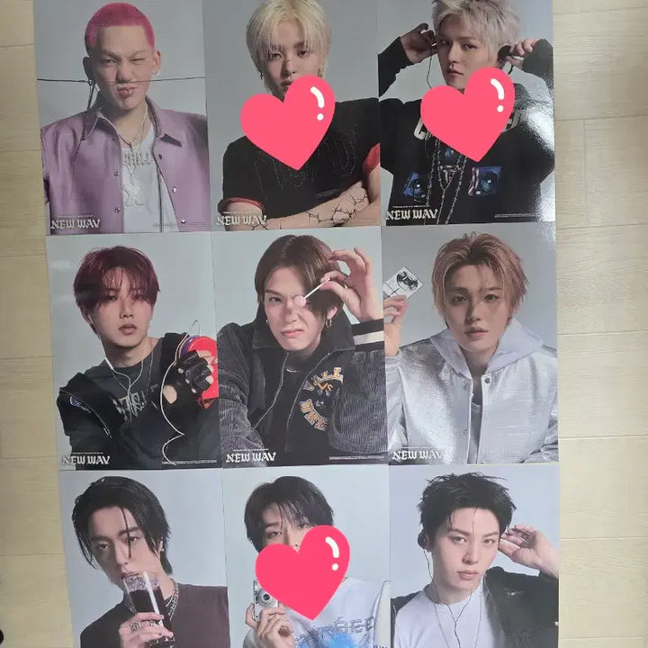 [BUNJANG] TREASURE YG SELECT Poster + Photocard Asahi / 트레저 와이지 셀렉트 포스터+포카 아사히