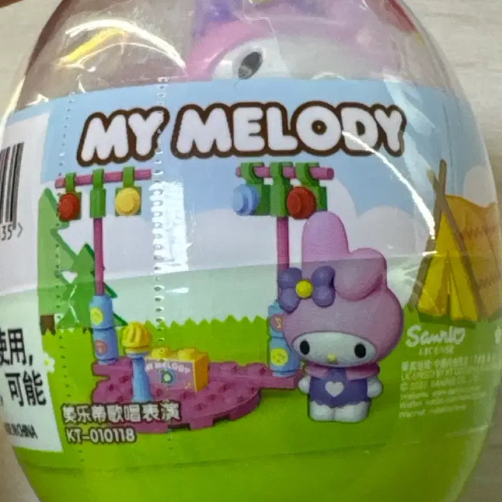 [BUNJANG] My Melody Assembly Figure Capsule Toy / 마이멜로디 조립 피규어 캡슐