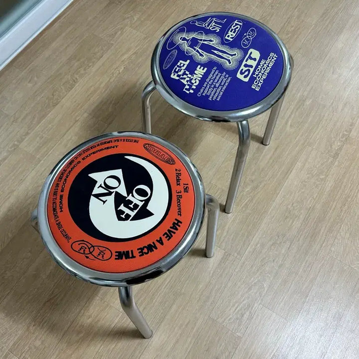 [BUNJANG] Home Economics Experiment Vintage Stool / HOMEECONOMICS EXPERIMENT 스툴