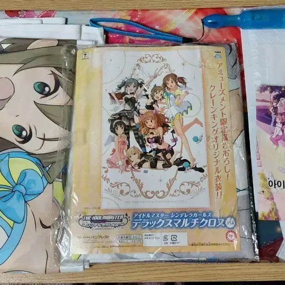 [BUNJANG] Idolmaster (765+Cinderella) Composite Package Set (Ticket + Cloth + Blu-ray) / 아이마스(765+신데마스) 복합 패키지 세트 (티켓+천+블레)