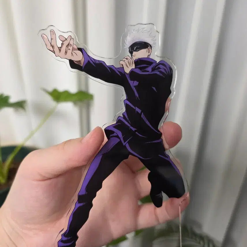 [BUNJANG] Jujutsu Kaisen Satoru Gojo Tsutaya Acrylic Stand Bundle (6 pcs) / 주술회전 고죠 사토루 츠타야 아크릴 등 6개 일괄 미사용