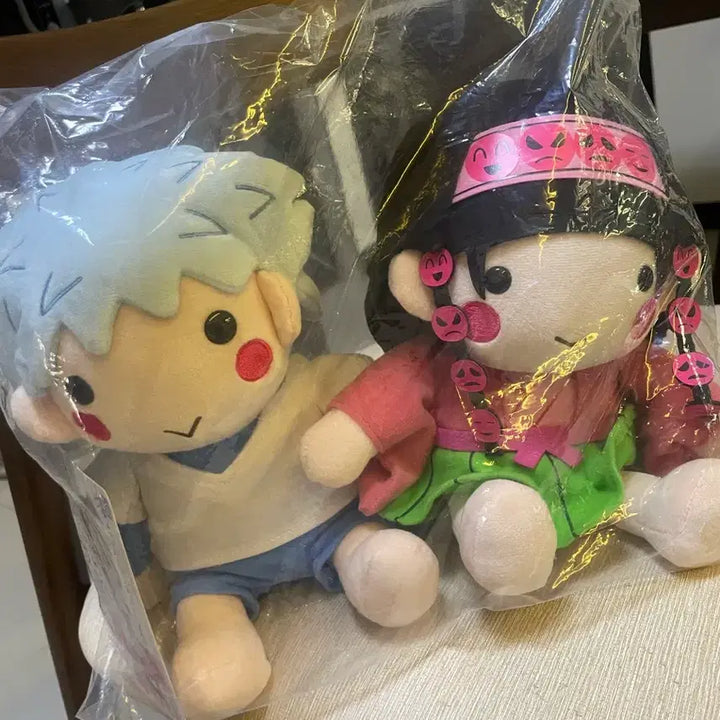 [BUNJANG] Hunter x Hunter Kuji Prize A Kirua &amp; Alka Plush (Sealed) / 택포5)헌터헌터 A상(미개봉)