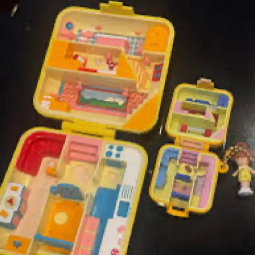 [BUNJANG] Polly Pocket Gacha Series 2 Yellow / 새상품) 폴리포켓 가챠 2탄 노란색