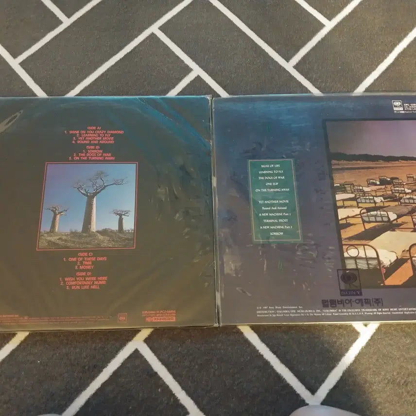 [BUNJANG] Pink Floyd 2 LP Records Bundle / 핑크플로이드 앨범(LP,레코드판) 2개 판매합니다.