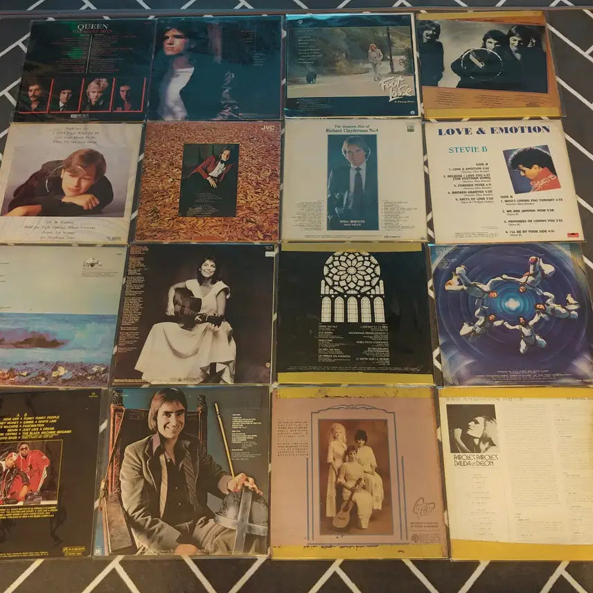 [BUNJANG] Various Artists LP Record Collection - 16 Albums / 팝 LP레코드판 16장-1 판매합니다.