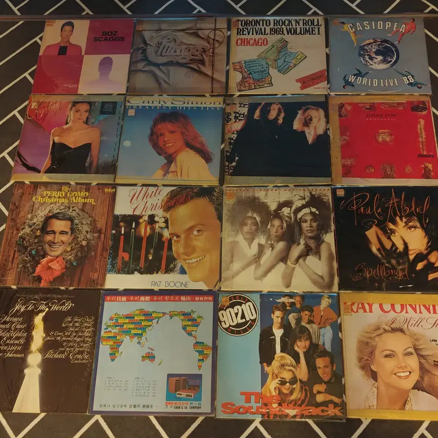 [BUNJANG] 16 LP Records Bundle / 팝 LP레코드판 16장-7 판매합니다.